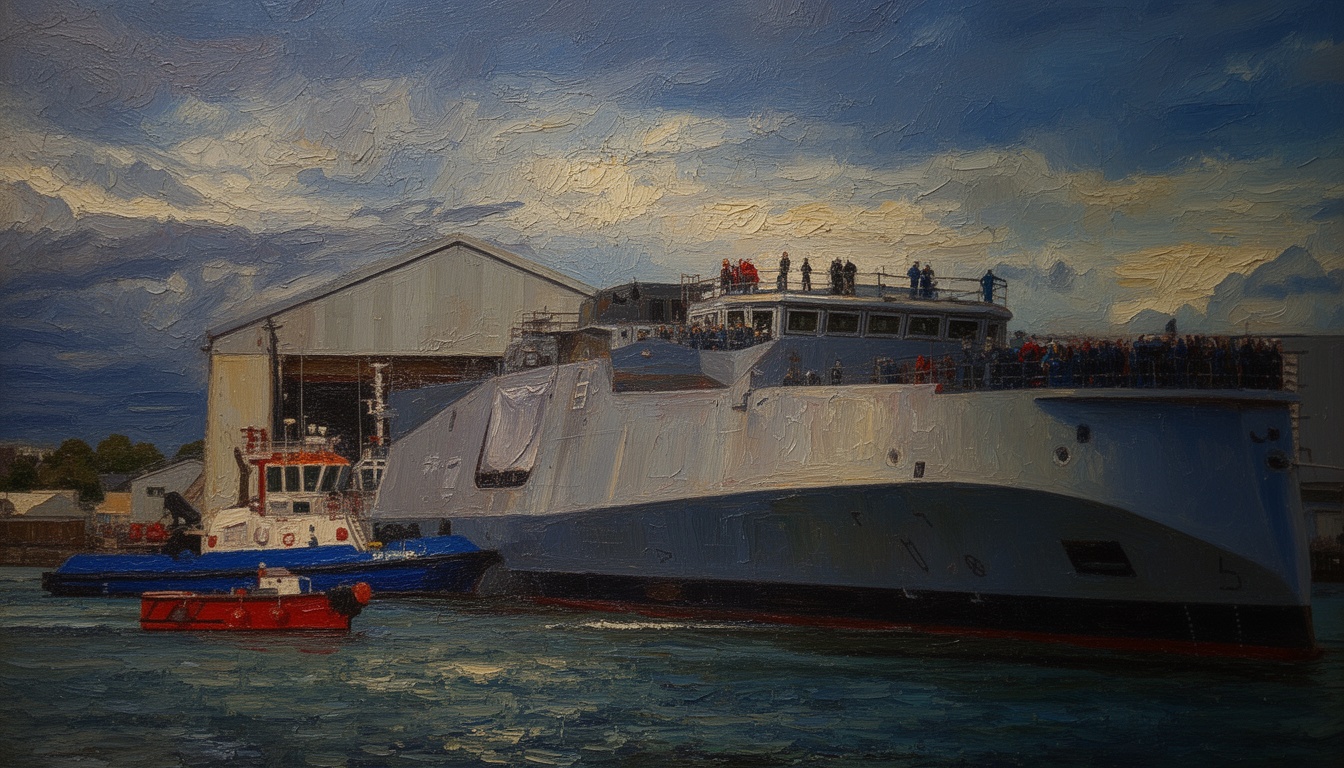 France Launches Second FDI Frigate Amiral Louzeau (D661)