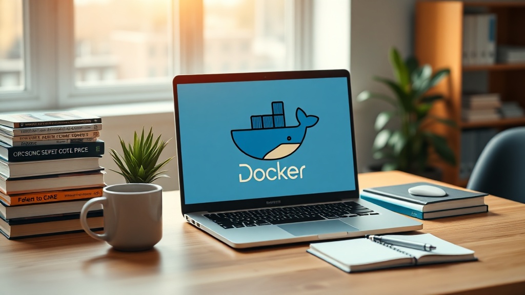 Docker logo with free hosting icons, illustrating self-hosted container solutions for free deployment