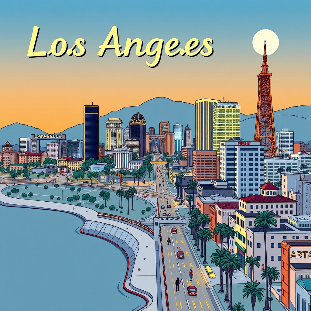 los angeles image