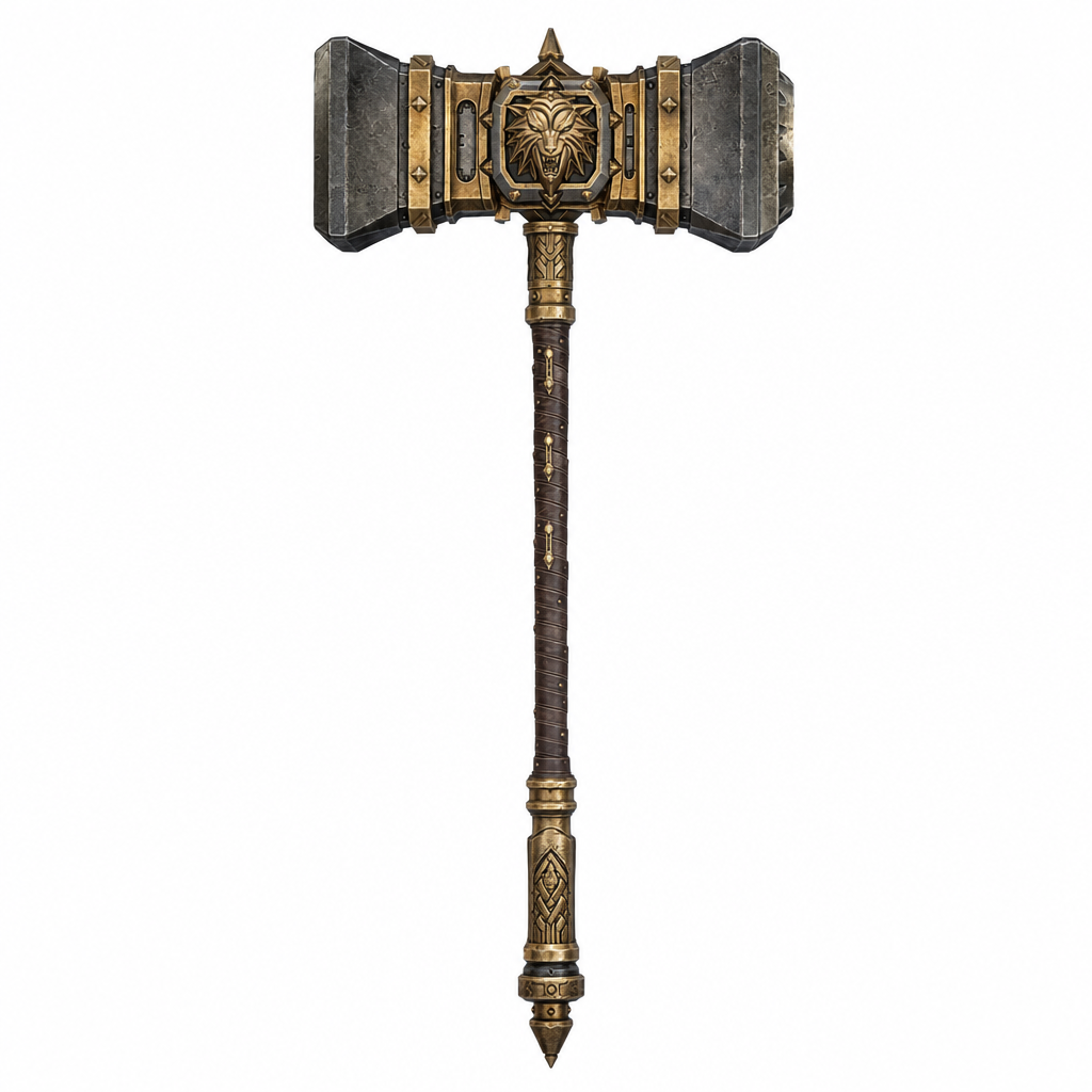 Lion Crest Hammer