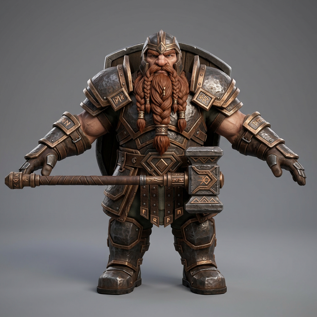 Dwarven Warhammer