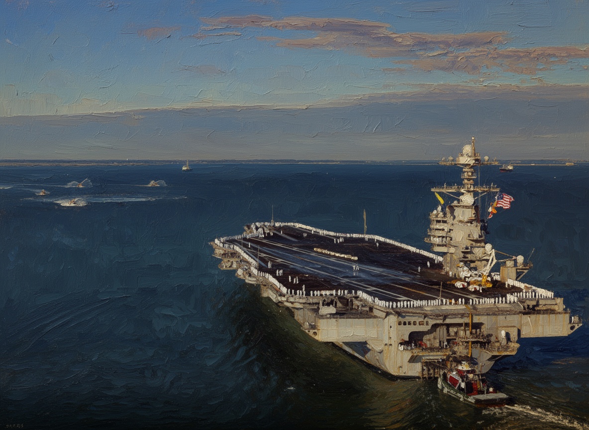 USS Gerald R. Ford Completes Historic 326-Day Deployment