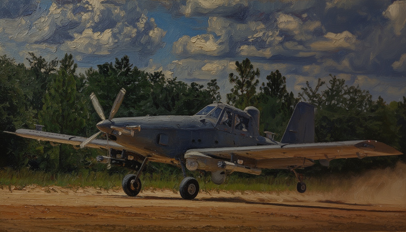 Air Force Plans OA-1K Skyraider II Rapid Deployability Test