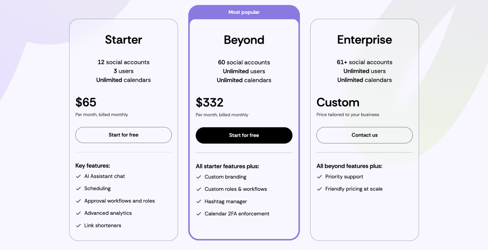 loomly pricing