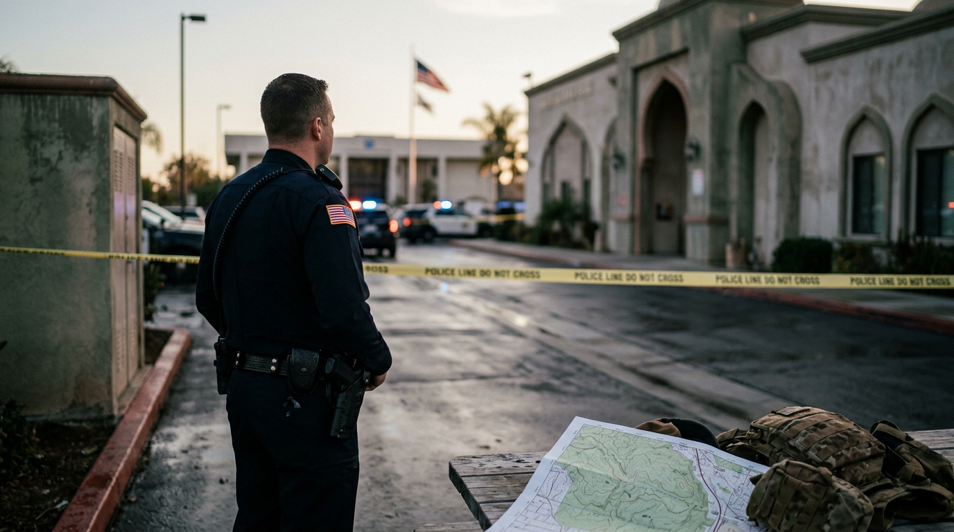 Police: 3 killed at a San Diego mosque and both suspects are dead