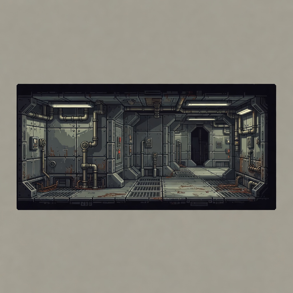 2D 16-bit pixel art side-scroller underground (4)