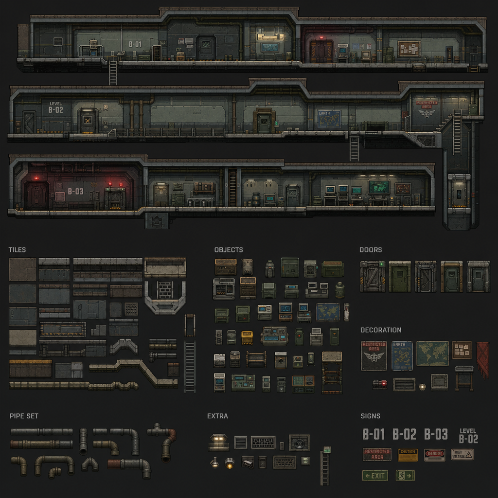 Underground Base Layout