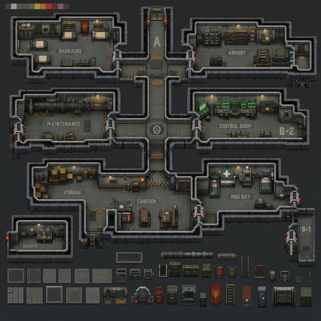 Space Station Map