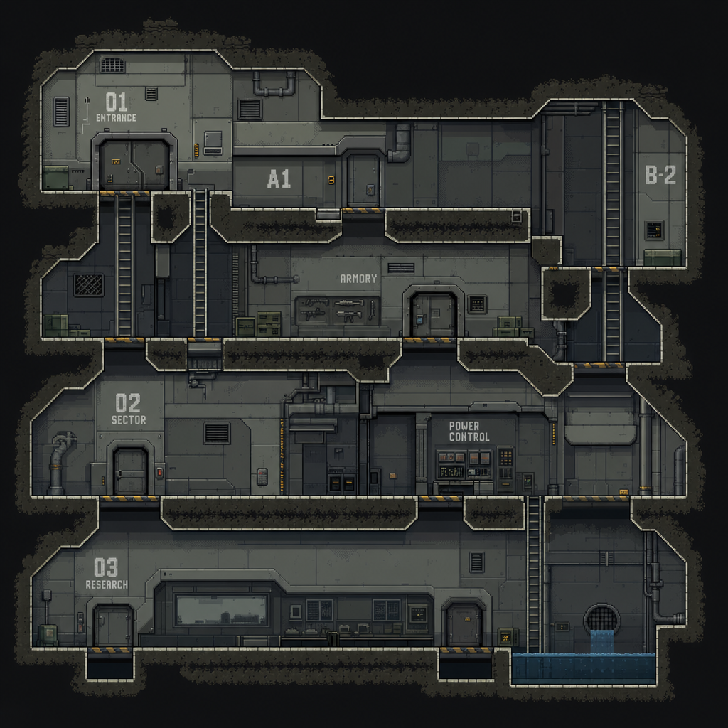 Underground Base Map