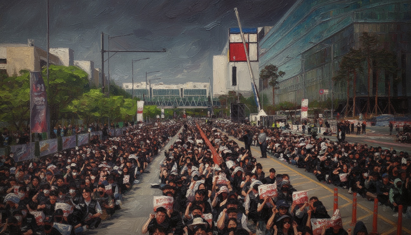 Samsung Workers Launch 18-Day Strike Amid Bonus Dispute