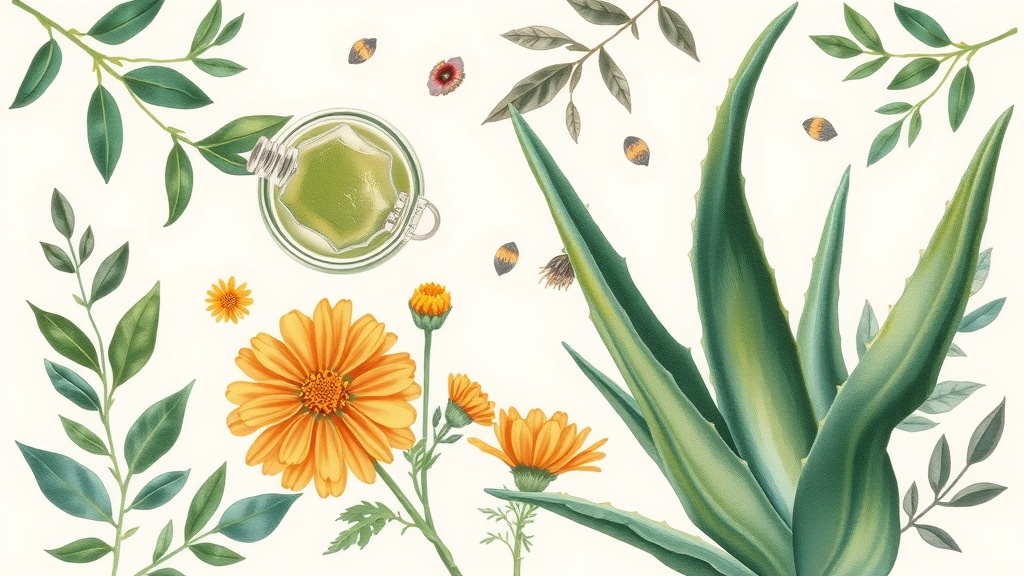 Plantas Medicinais para Acne e Pele Oleosa