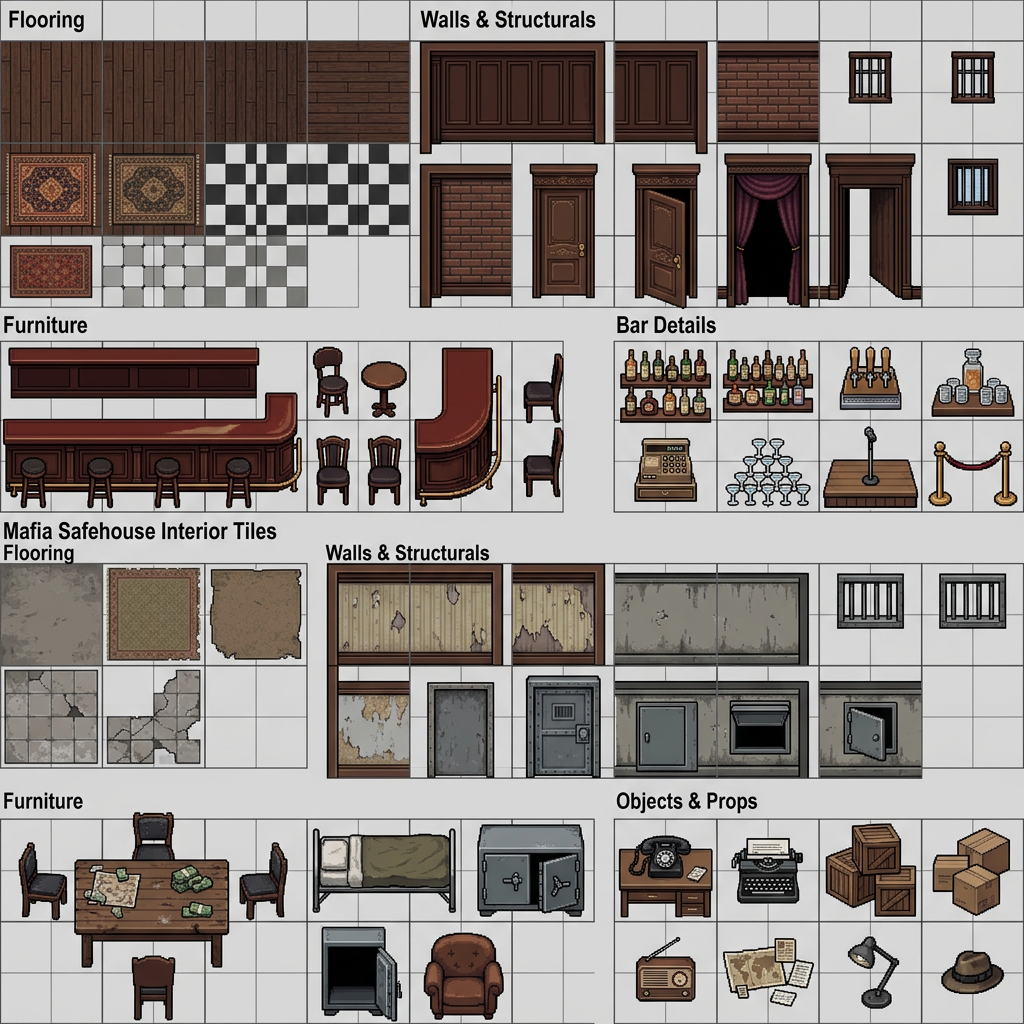 i need tilesets at perfect birdseye
