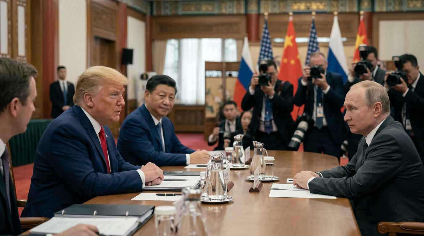 Xi hails China’s ‘unyielding’ ties with Russia as Putin visits Beijing