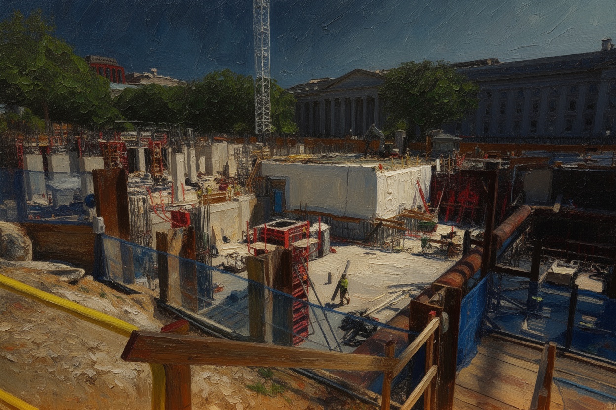Trump's Bunker-like Ballroom Could Host Drone Base and Hospital