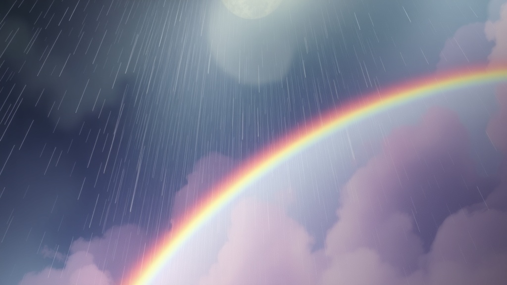 Sonhar com Chuva e Arco-Íris: Esperança Divina