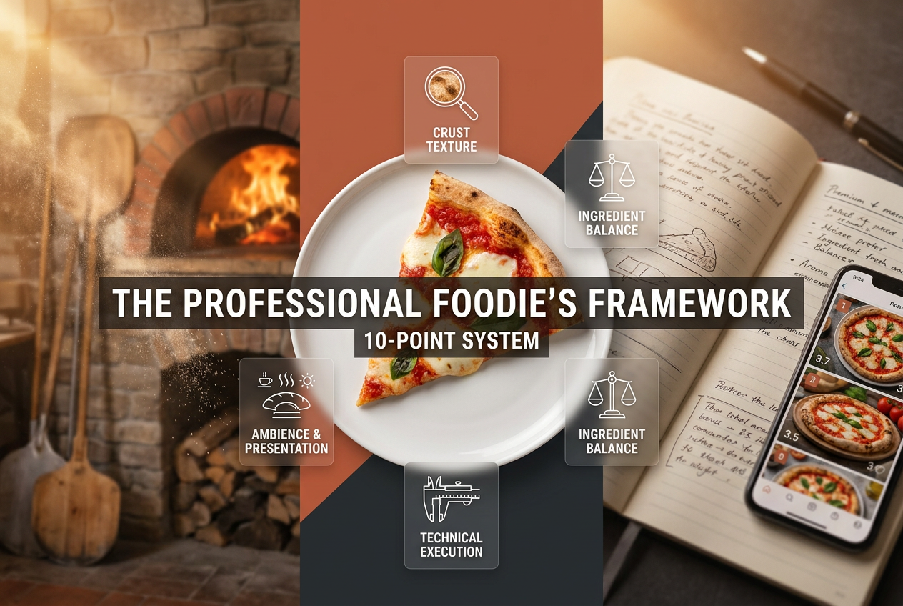 Pizza Reviews: The Professional Foodie’s 10-Point Framework