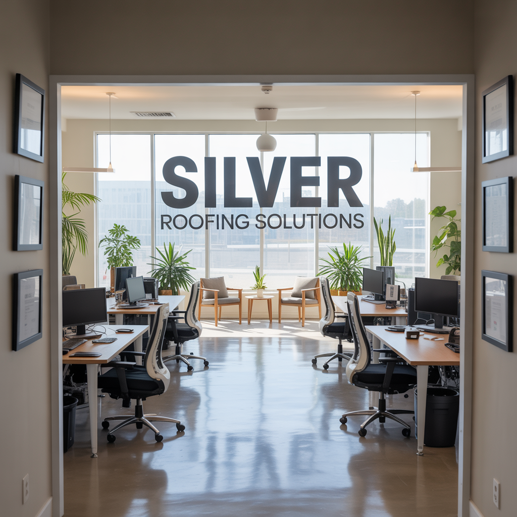 Silver Roofing Solutions office interior