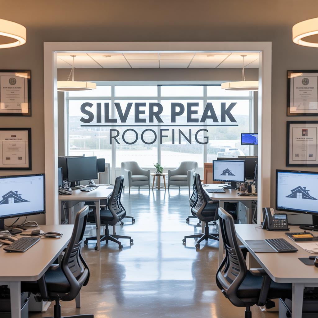 Silver Peak Roofing office interior