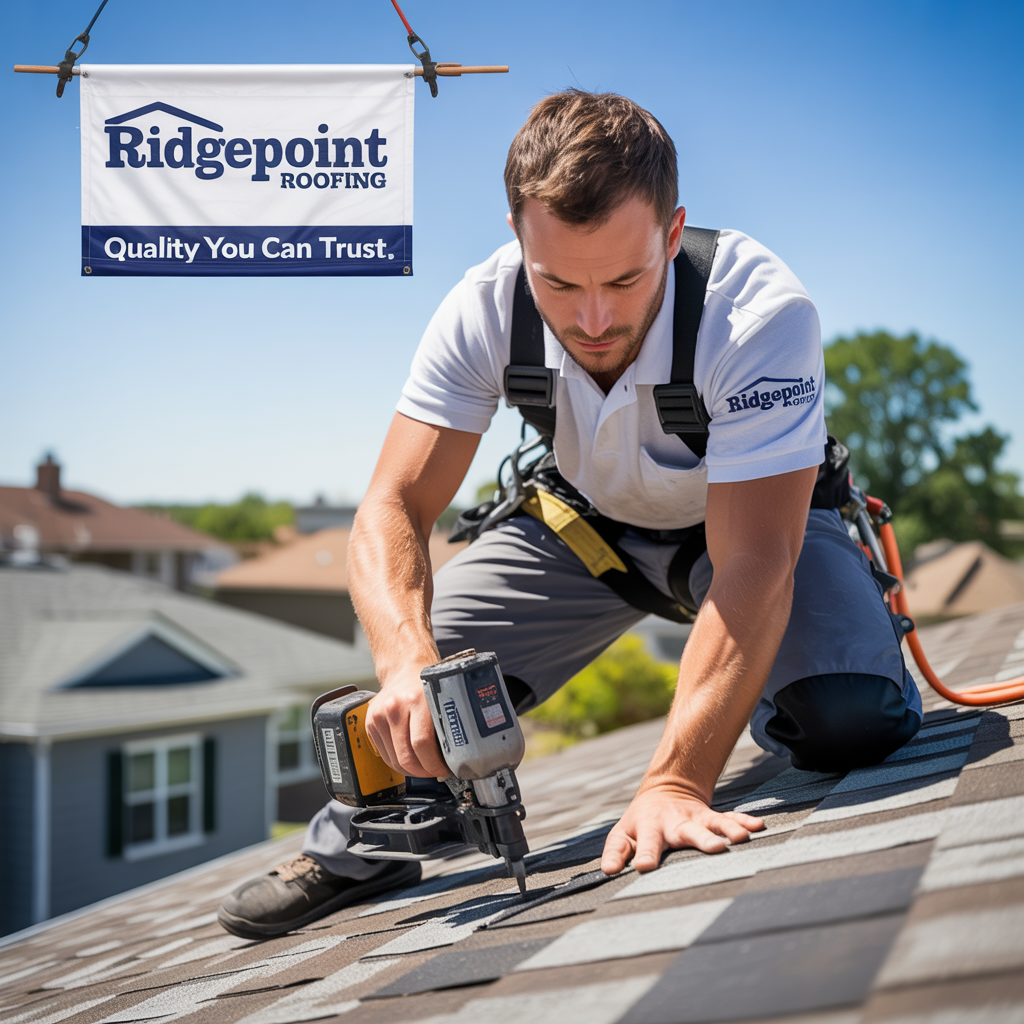 RidgePoint Roofing team in uniform