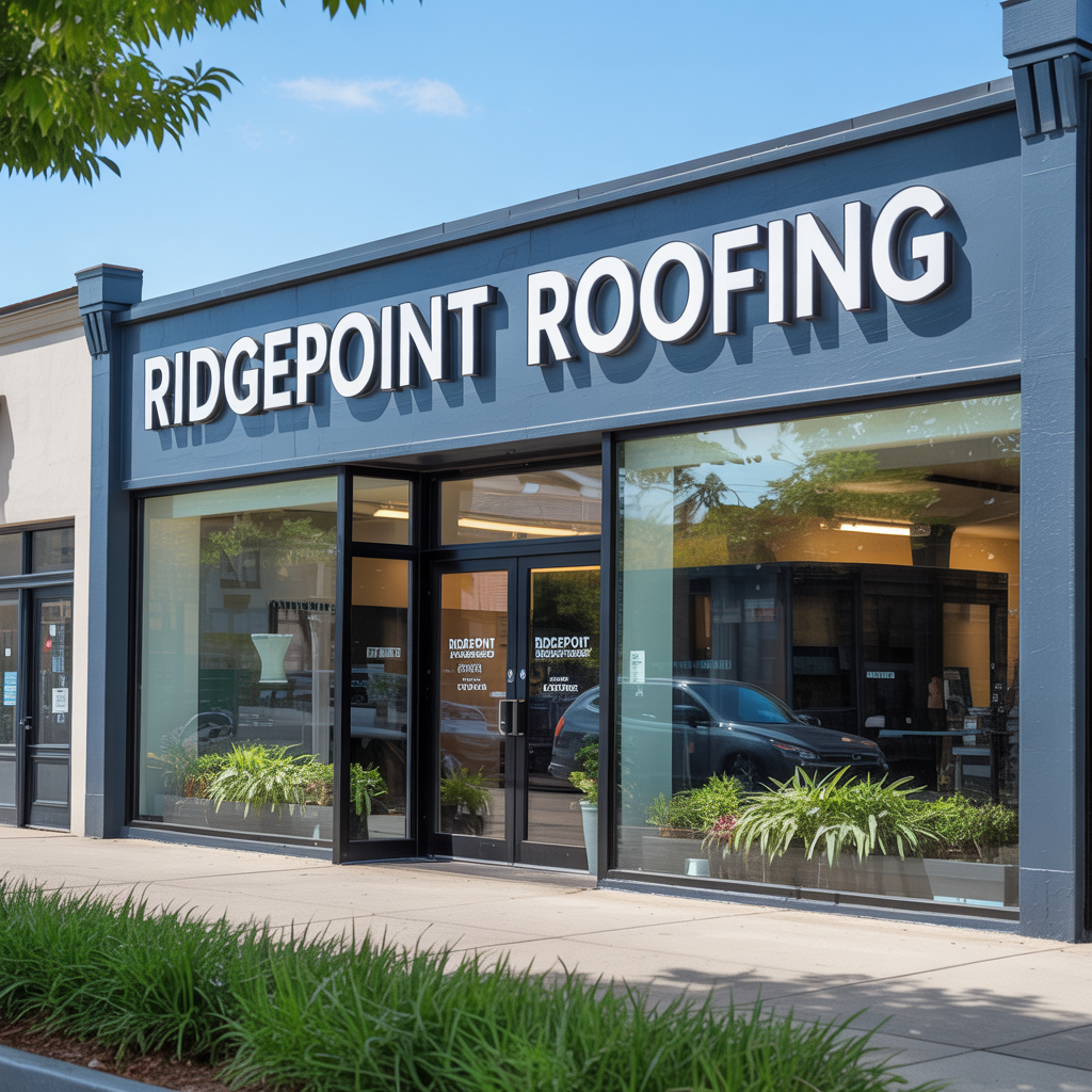 RidgePoint Roofing storefront in Los Angeles, CA