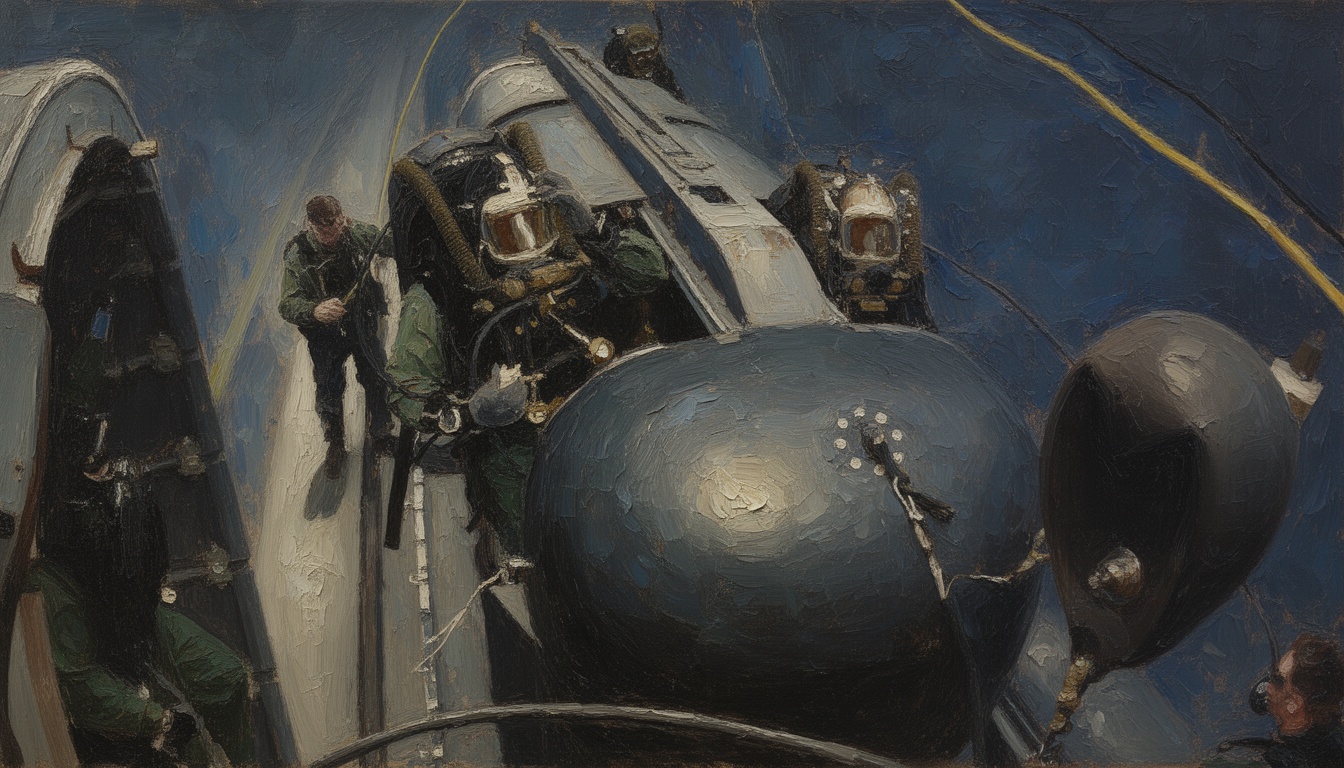 US Navy Teams SEALs with Underwater Drones in Mini-Submarines