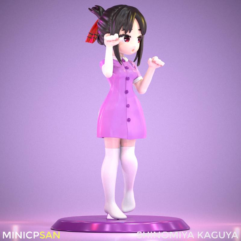 anime figurine — free 3D model