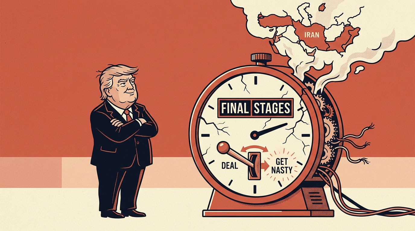 Trump says talks with Iran in 'final stages