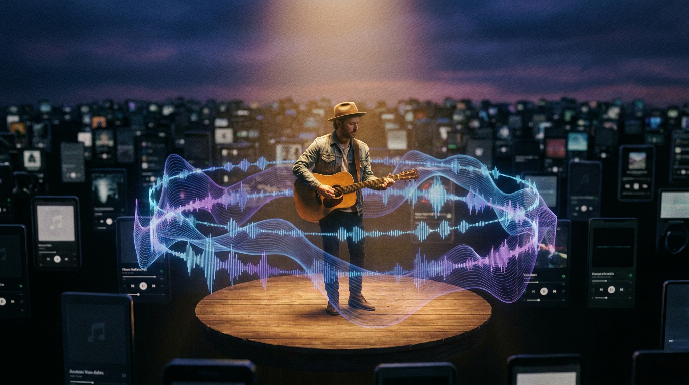 Half of All New Music Is AI. Nobody's Listening.