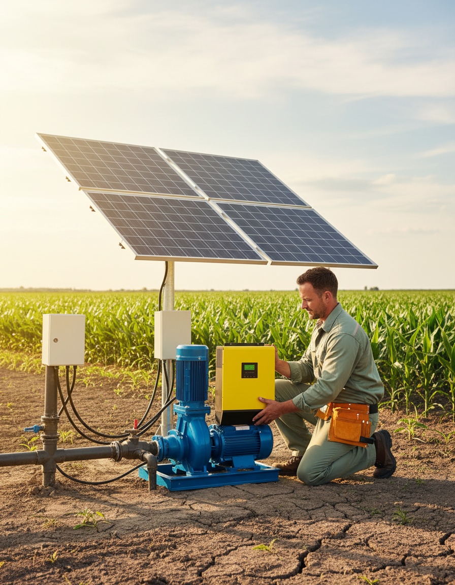 Innovaciones en sistemas de bombeo solar: un nuevo motor de repuesto para bombas de 250W