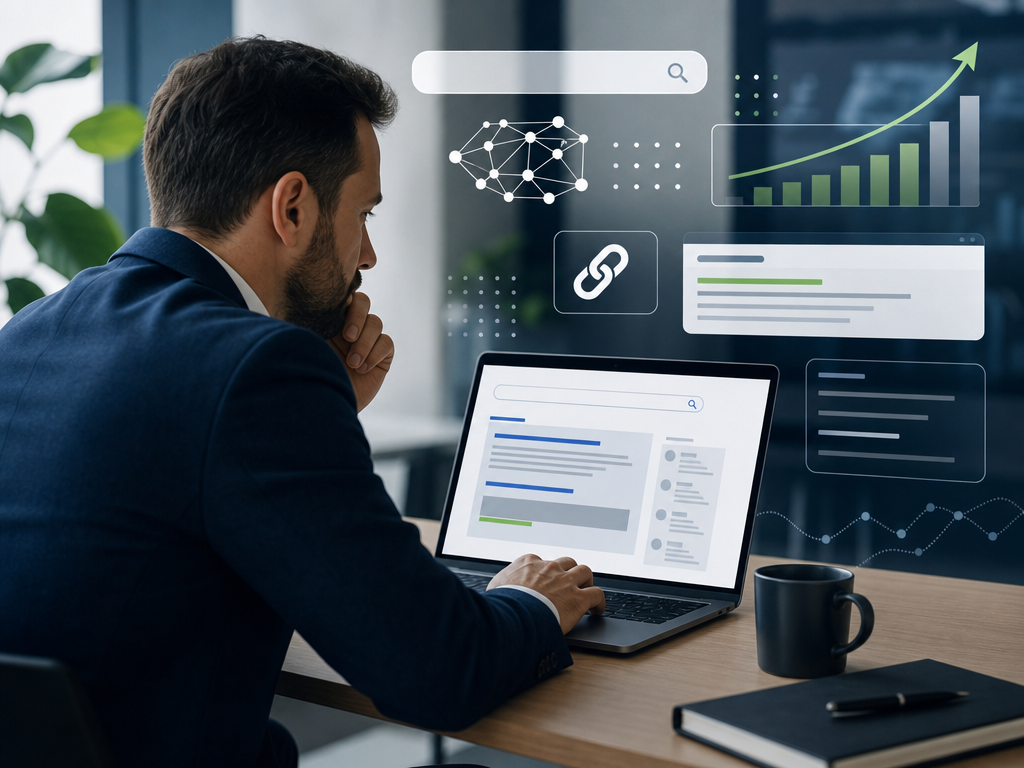 Como fazer SEO na era da busca com IA: o que muda para empresas e profissionais 1 Imagem principal do artigo sobre SEO na era da busca com IA