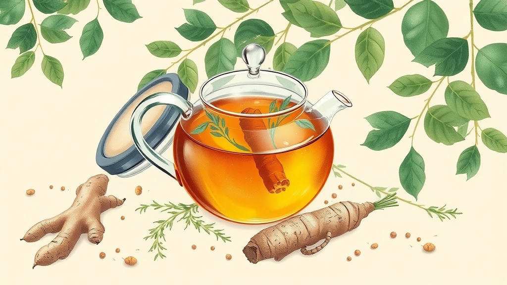 Chá de Gengibre e Cúrcuma: Benefícios Anti-Inflamatório