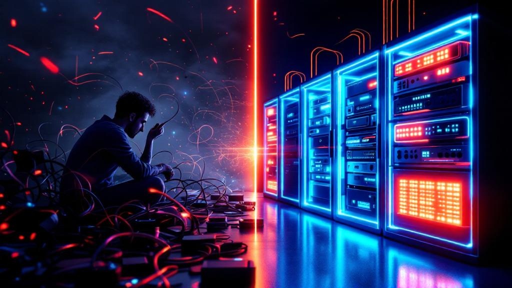 Home server setup for self-hosting personal cloud storage and data management