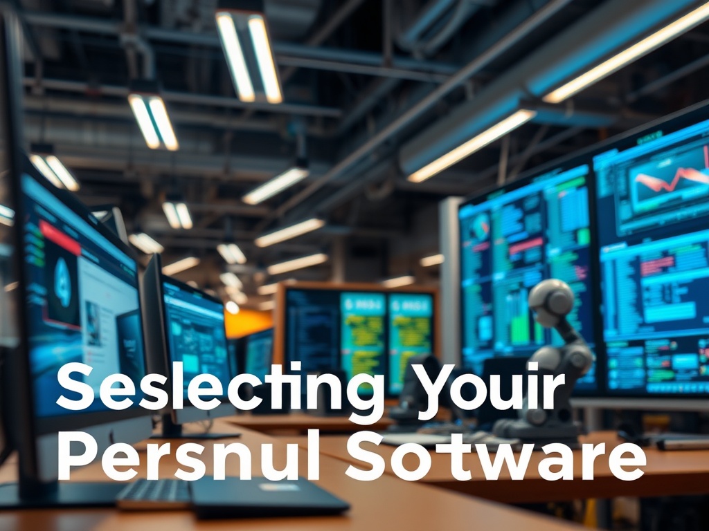 Illustration of choosing personal cloud software for self-hosting setup and data management