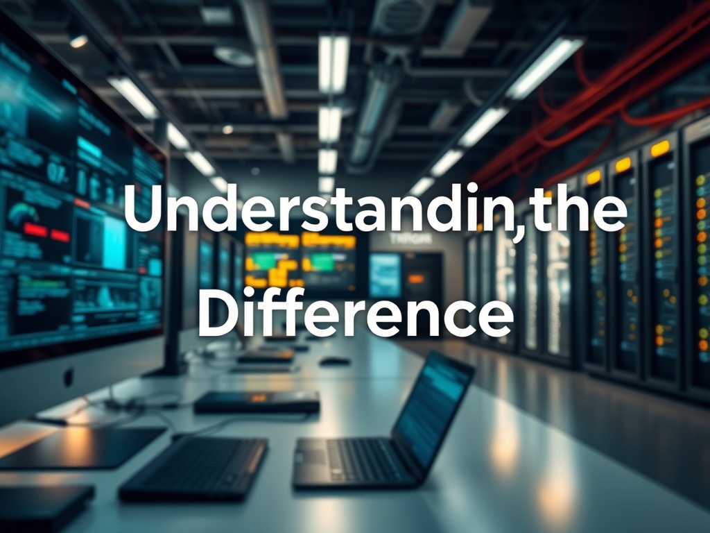 Illustration comparing traditional software versus AI tools highlighting core differences in functionality