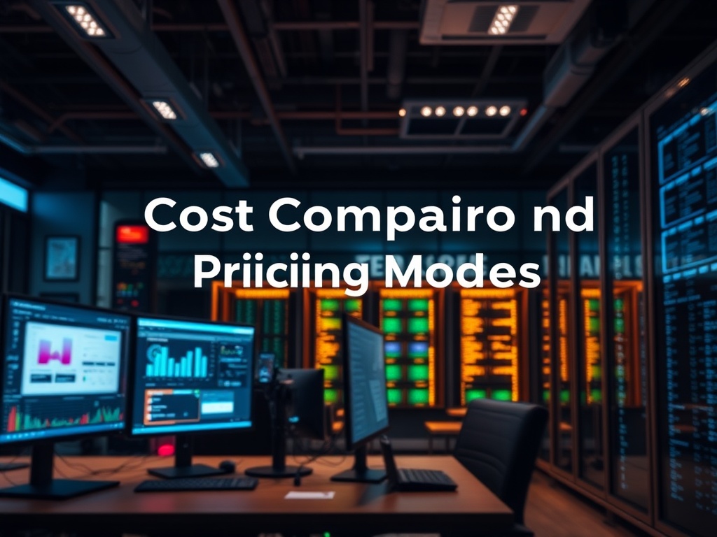 Illustration of AI tools cost comparison and pricing models for technology budgeting