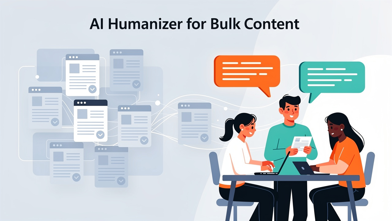 AI Humanizer Bulk Content: Making Mass-Produced Writing Stick