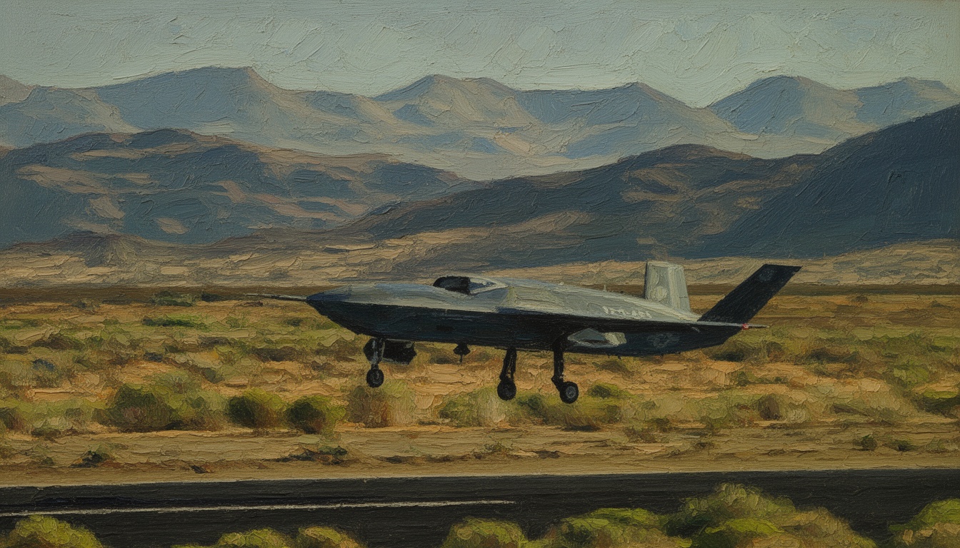 General Atomics CCA Drone Resumes Flight After Crash