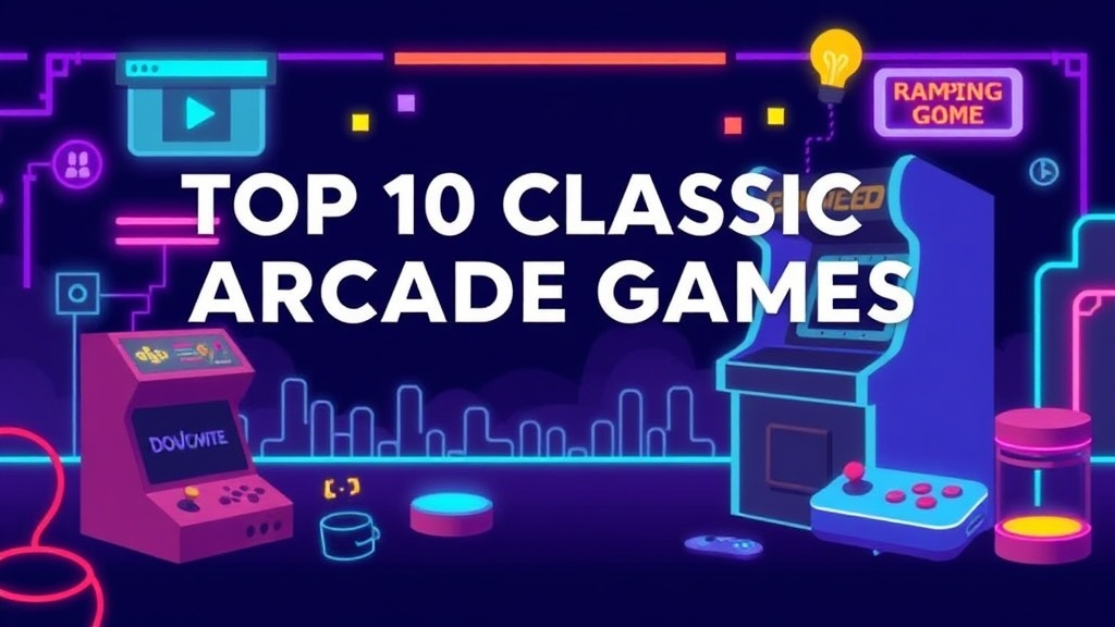 Top 10 Classic Arcade Games Reimagined for the Web