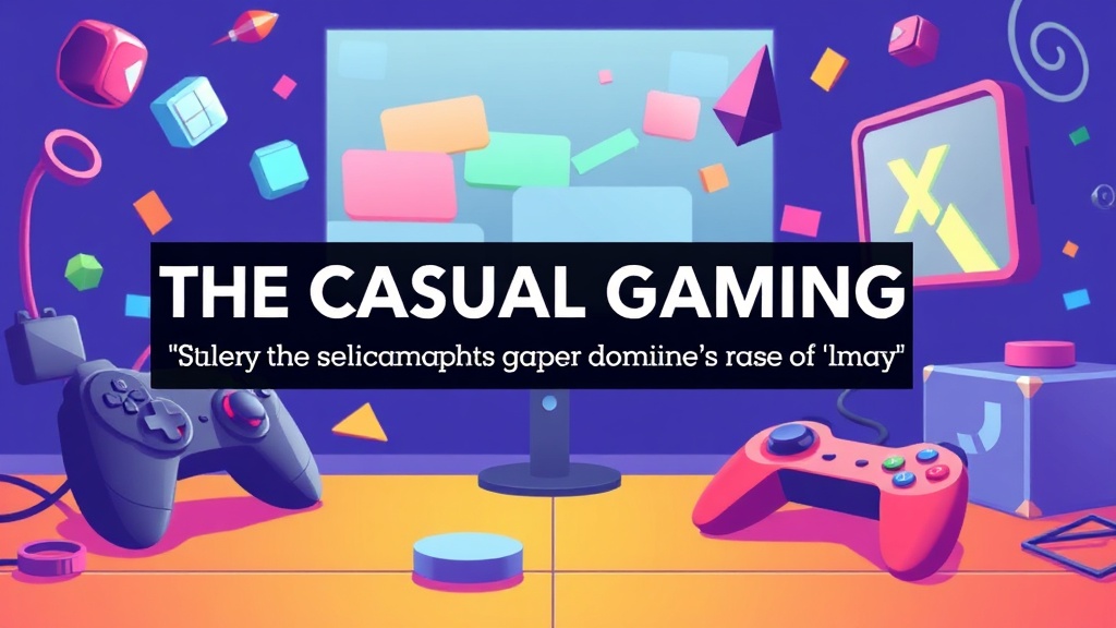 The Rise of Casual Gaming: Why Simple Games Dominate the Market