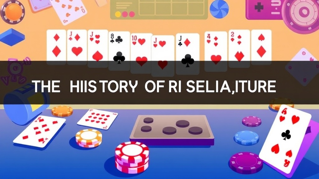 The History of Solitaire: From Card Tables to Computer Screens