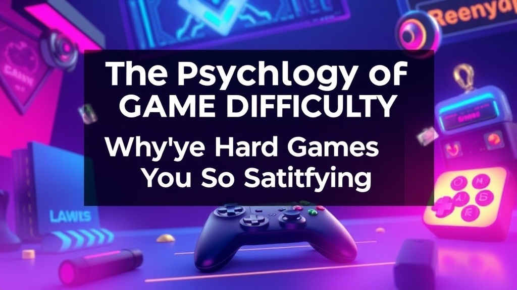 The Psychology of Game Difficulty: Why Hard Games Are So Satisfying