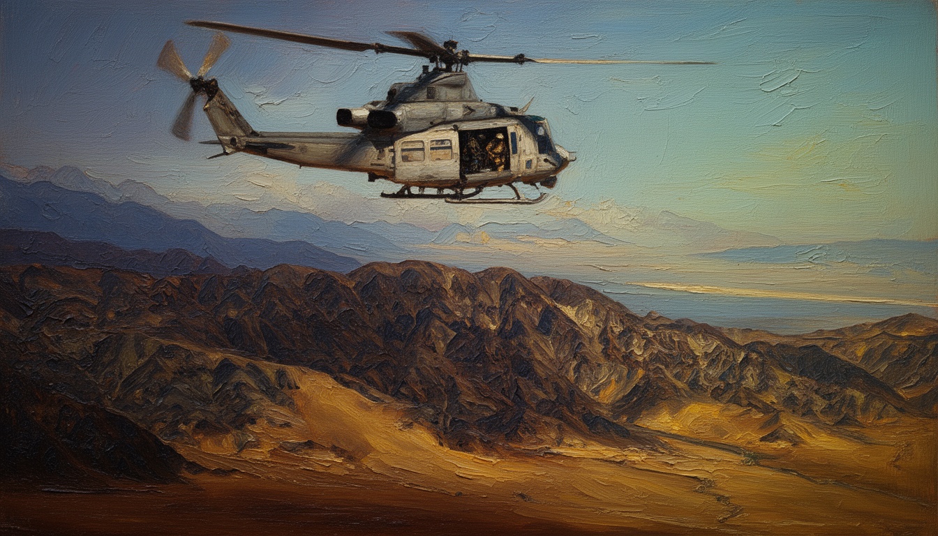 US Marine Corps Tests Helicopter as Mobile Drone Command Center