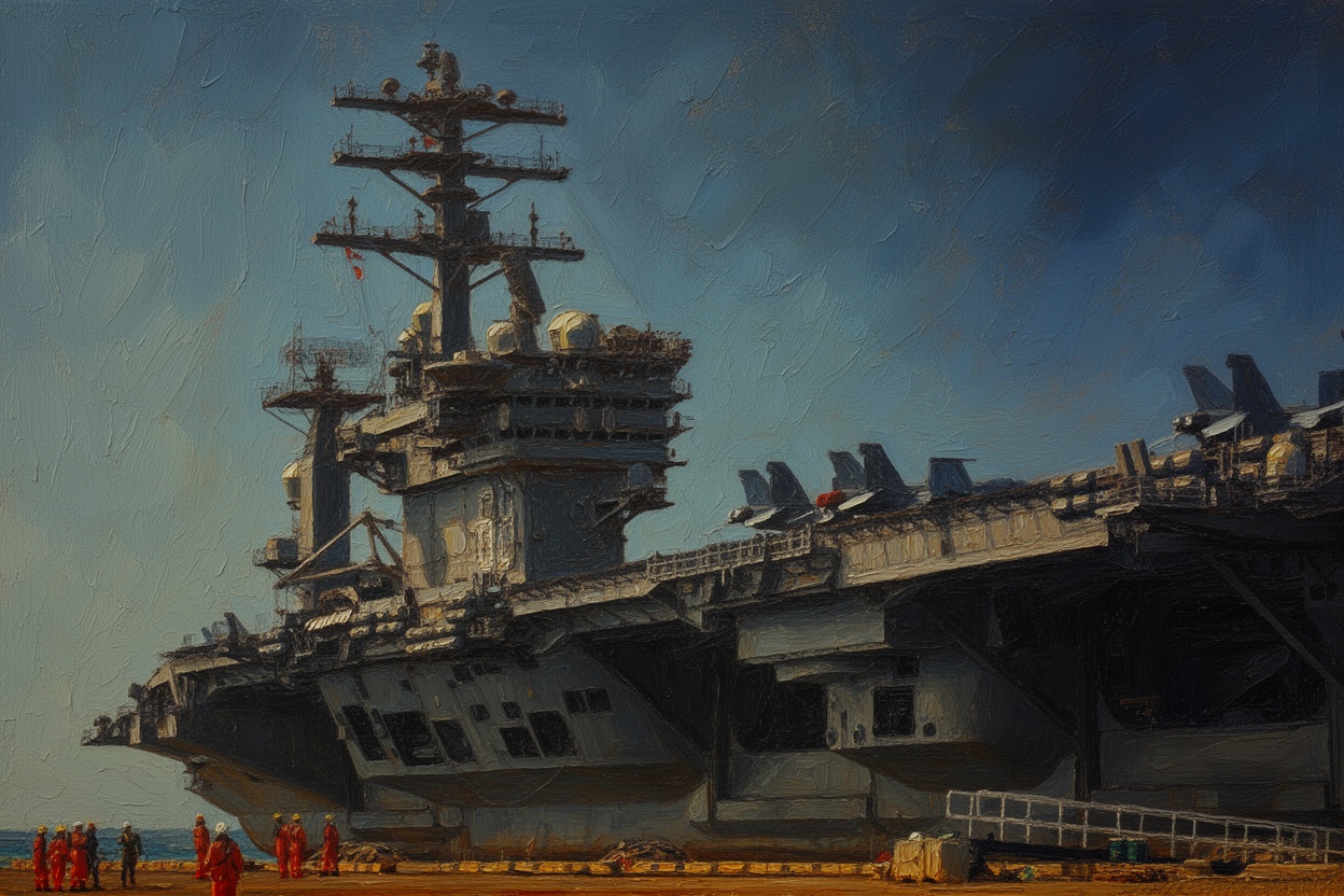 USS Nimitz Becomes Longest-Serving Aircraft Carrier