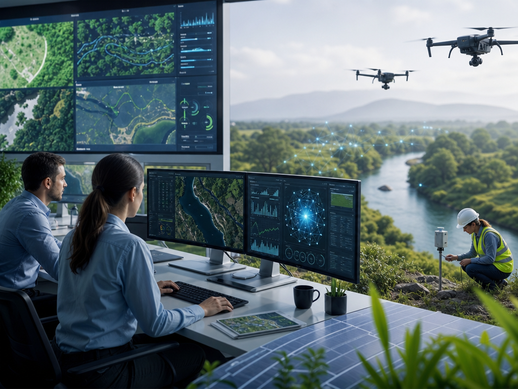 Engenharia ambiental com apoio de inteligência artificial
