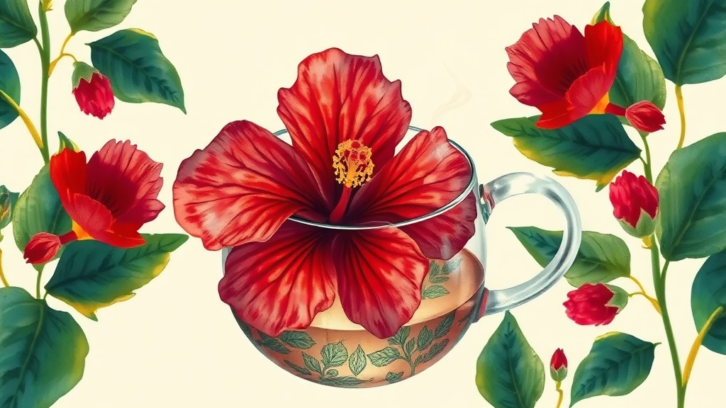 Chá de Hibisco: Benefícios para Pressão e Saúde