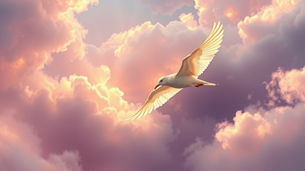 Sonhar com Pássaro Branco: Paz e Mensagem Divina
