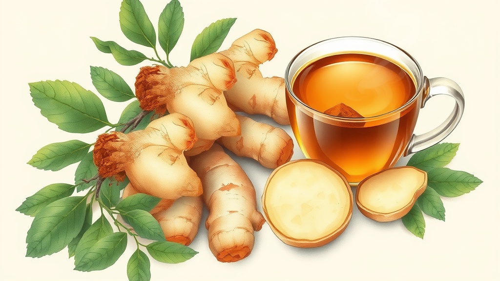 Chá de Gengibre Fresco: Remédio Caseiro para Inflamação