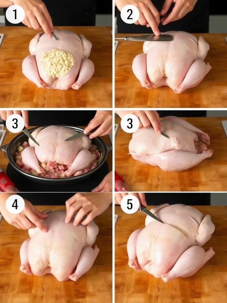 poulet preparation