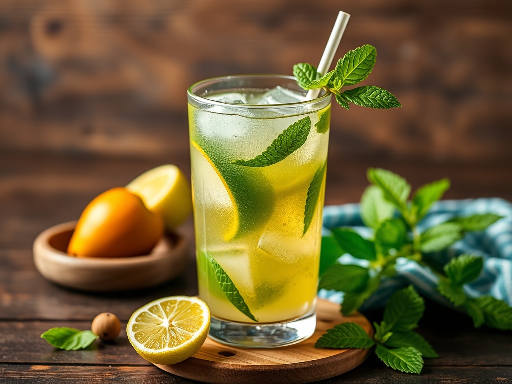 Découvrez la recette mojito → Recette Mojito Maison Fraîche et Facile à Réaliser