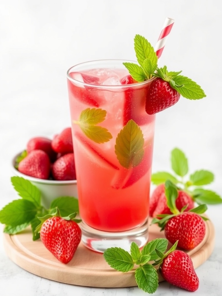 recette mojito fraise ingredients